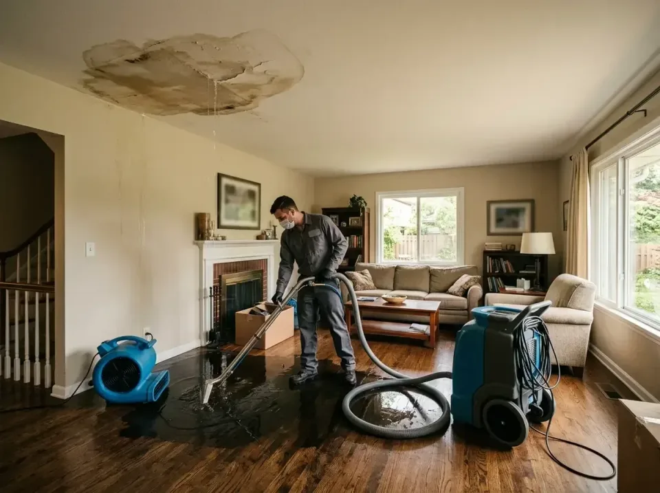 attic-pipe-burst-ceiling-drip-008 — frequently asked questions, Water Damage Restoration & Carpet Care in Salmon Creek, WA